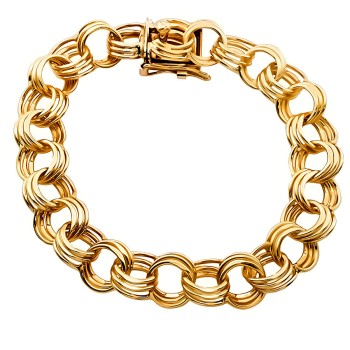 9ct Gold 20.5g 8 inch Bracelet